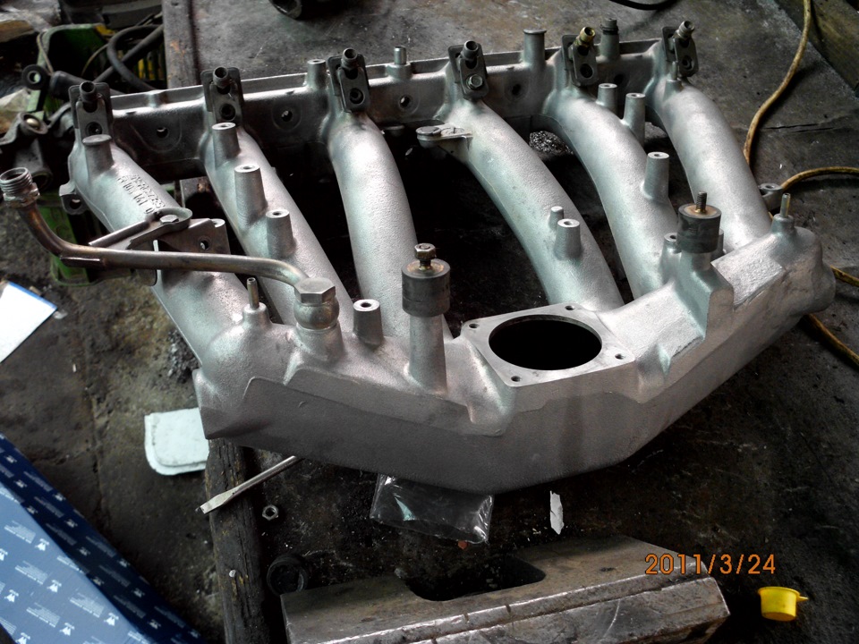 Впускной коллектор и впрыск — Mercedes-Benz E-Class (W124), 3 л, 1985 ...