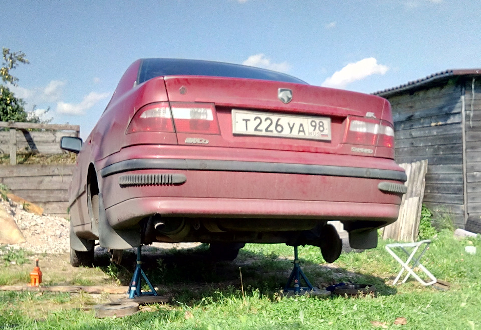 Замена троса ручника — Iran Khodro Samand, 1,6 л, 2008 года | своими ...