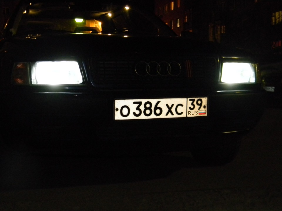 LED подсветка номера — Audi 80 (B4), 2 л., 1993 года | электроника | DRIVE2