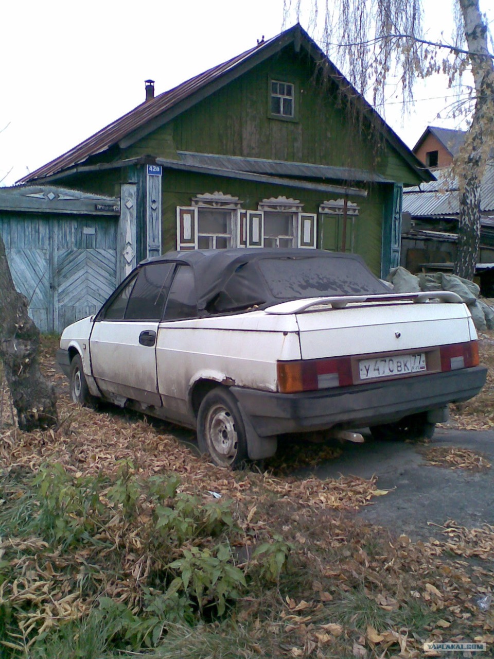 брошенные кабриолеты — Lada Samara Fun, 1,8 л, 1991 года | наблюдение |  DRIVE2