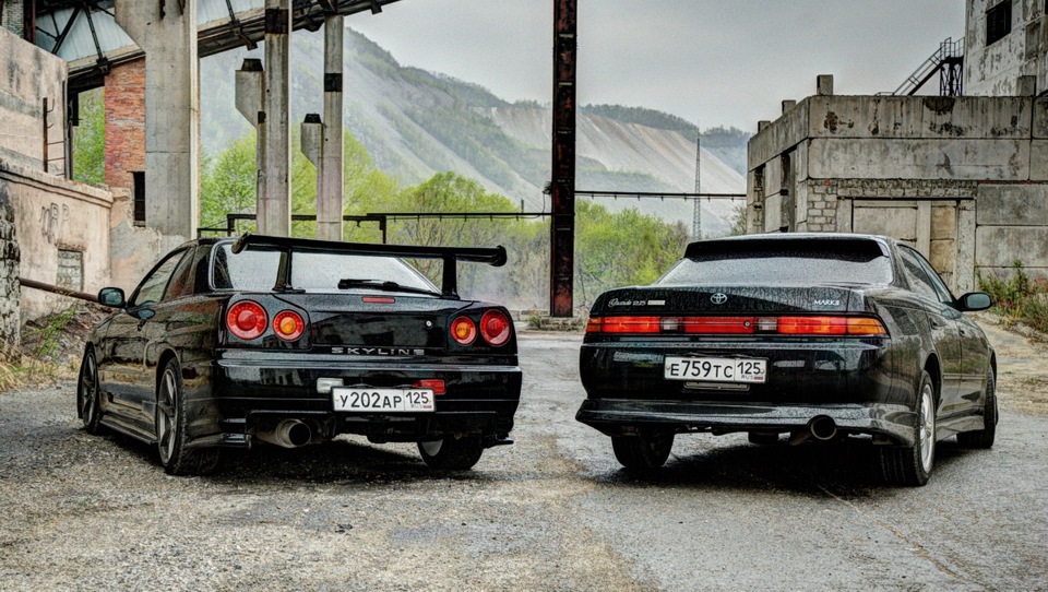 Supra Рё GTR R 34