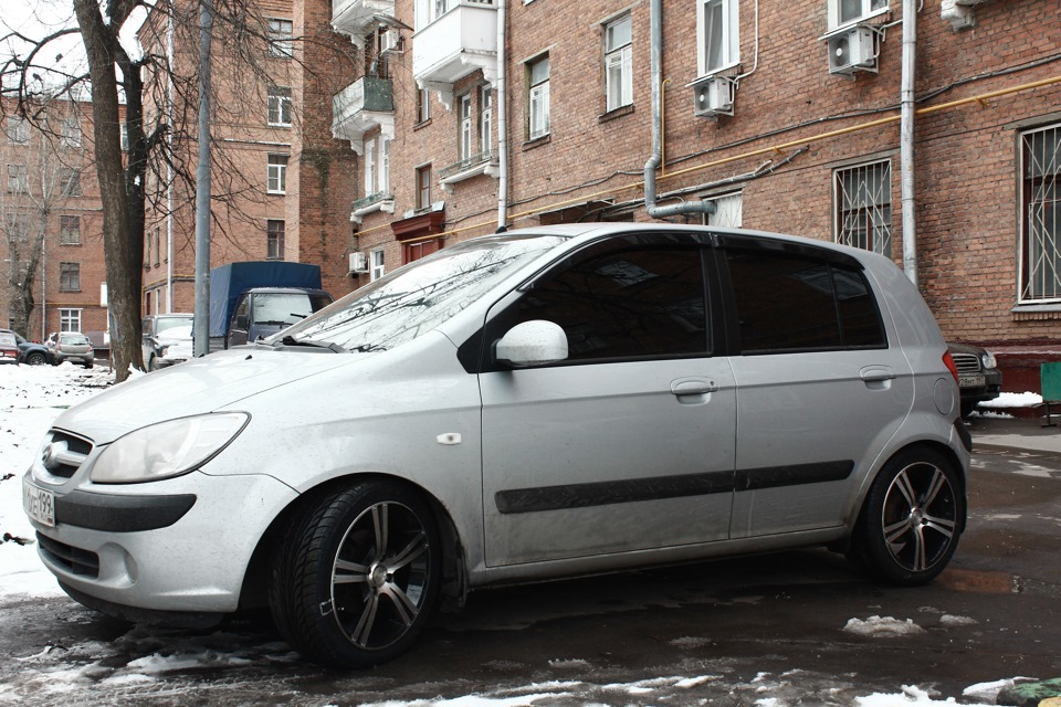 Диски гетц. Hyundai Getz r16. Hyundai Getz на 16 дисках. Колеса r16 Getz.