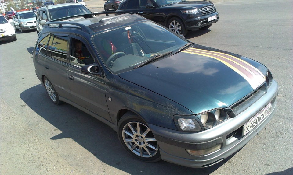 Вольтметр. Ключ-секретка для гаек OZ. — Toyota Caldina (190), 2 л, 1996 ...