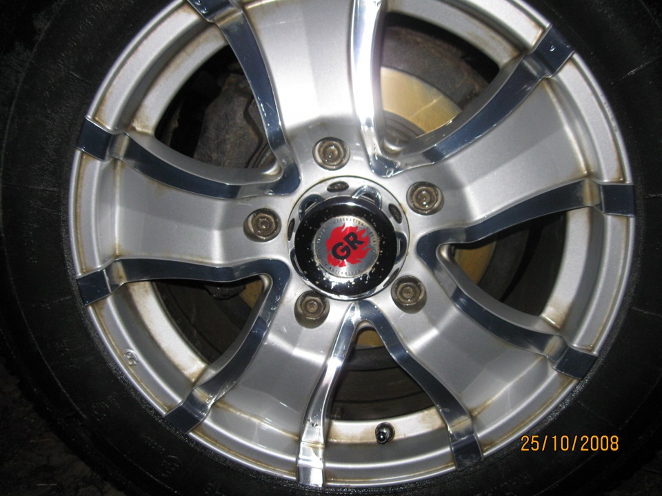 Как покрасить диск? — LADA 4x4 3D, 1,7 л., 1999 года | колёсные диски ...