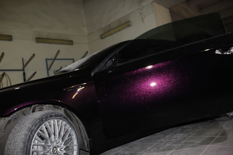 Брера покрашена… Новый цвет просто секасный… — Alfa Romeo Brera, 3,2 л ...