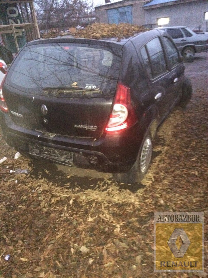 Разбираем на запчасти Renault Sandero 1.6 8кл — Авторазбор/Запчасти ...