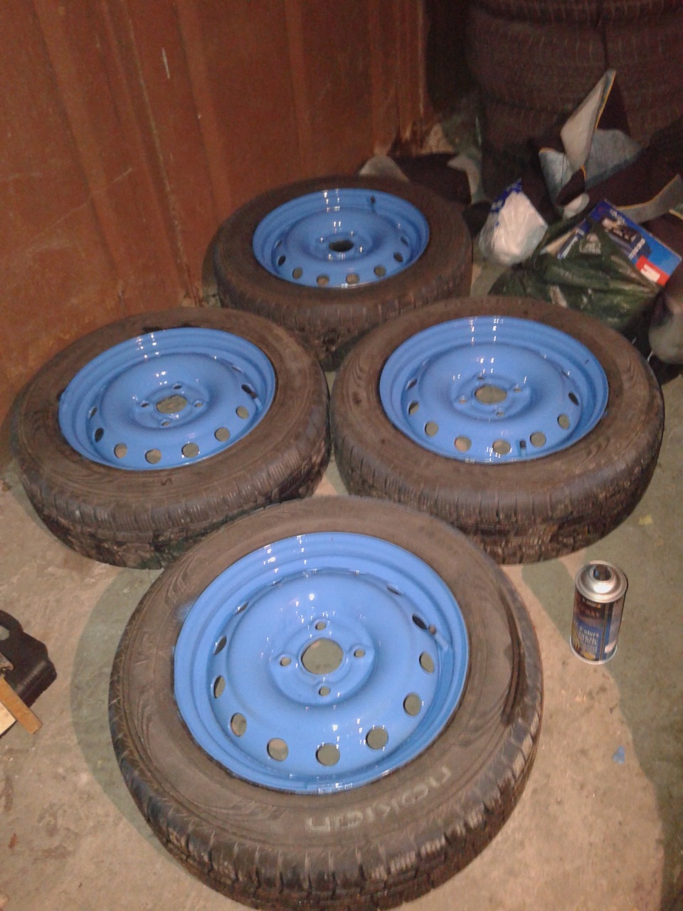 39. Почти зима, красим штампы. — Chevrolet Aveo 5-door (1G), 1,5 л ...