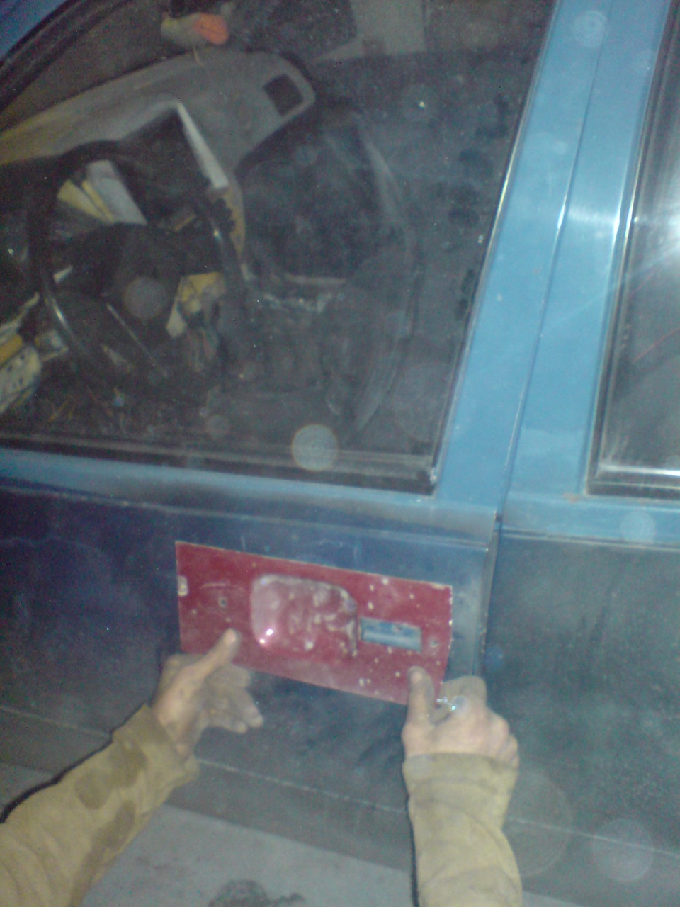 Установка удобных наружных ручек открывания дверей — Opel Kadett E ...