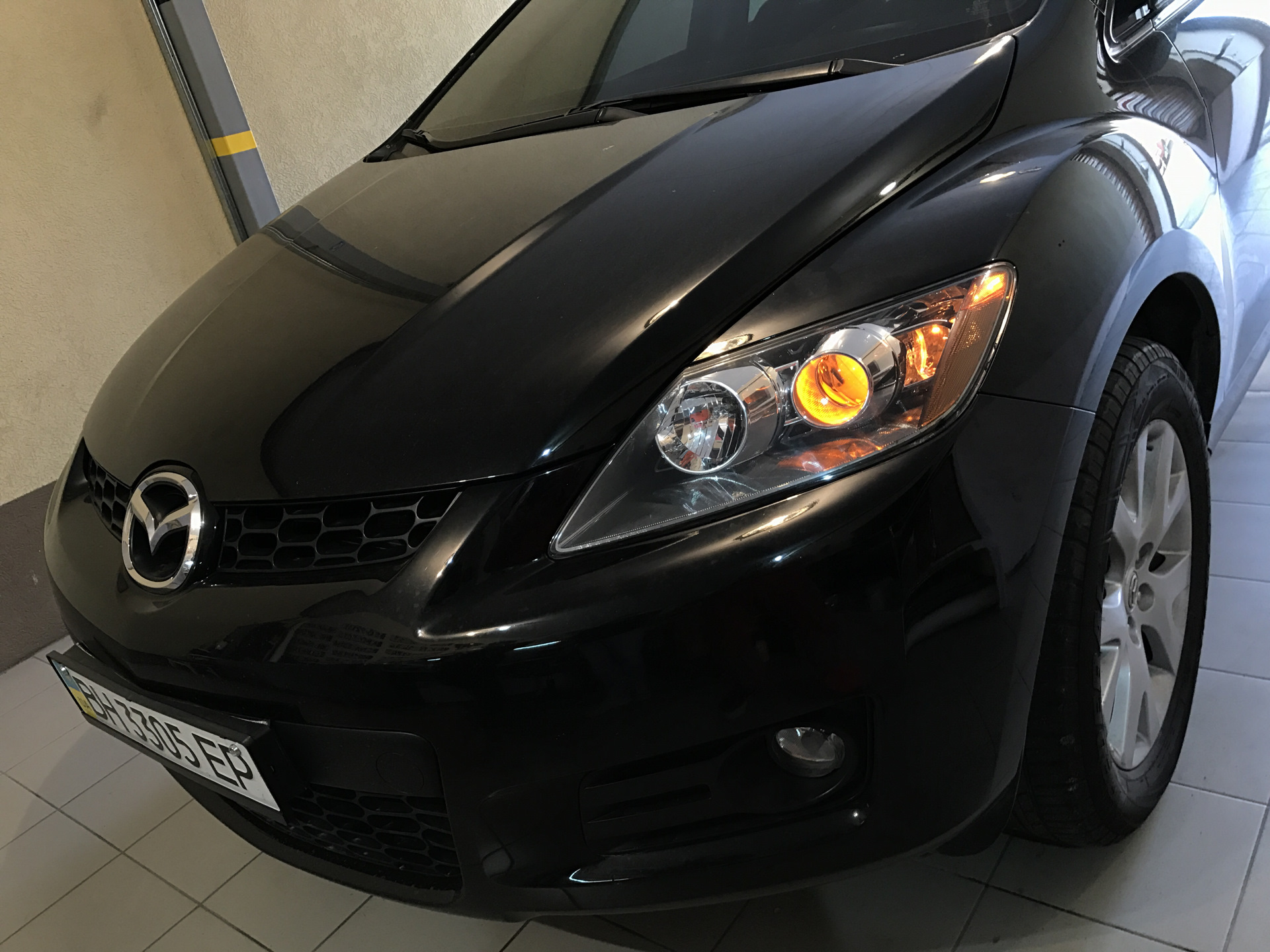 Запотевание фар mazda cx 7