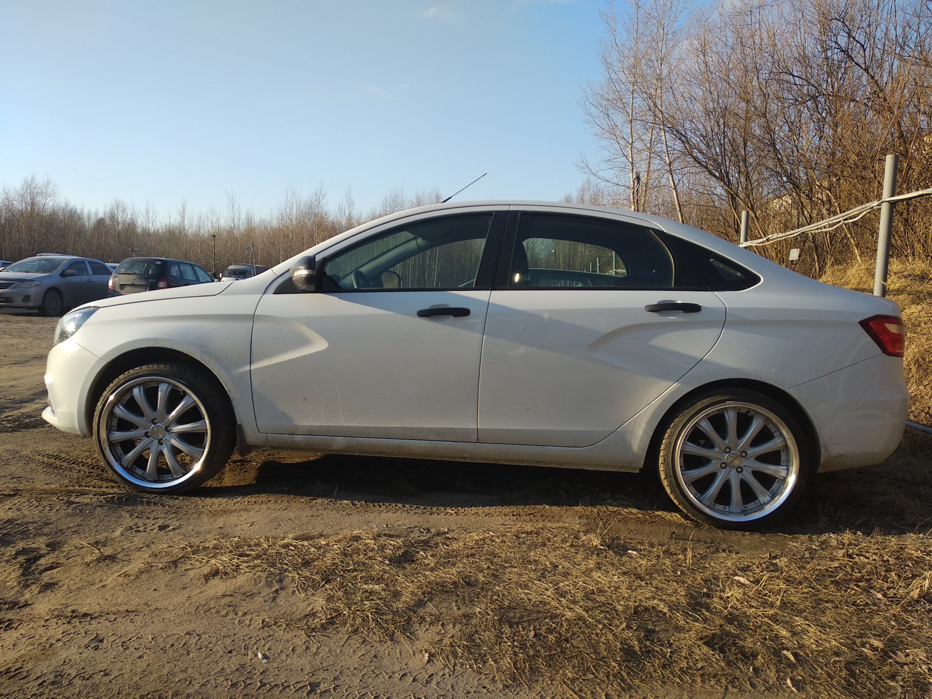 Результат 19 дисков с шириной 9j — Lada Vesta, 1,6 л, 2017 года | колёсные  диски | DRIVE2