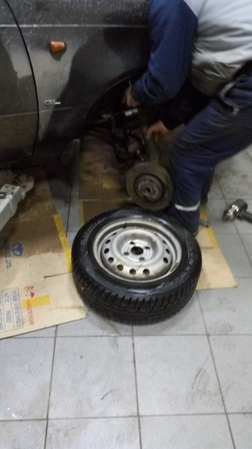 Ступичный подшипник — Daewoo Nexia (N150), 1,5 л, 2011 года | поломка ...