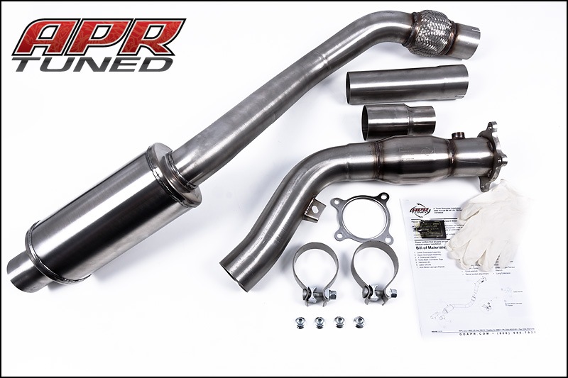 APR 3 Downpipe Audi A4 B8 2 2008 DRIVE2