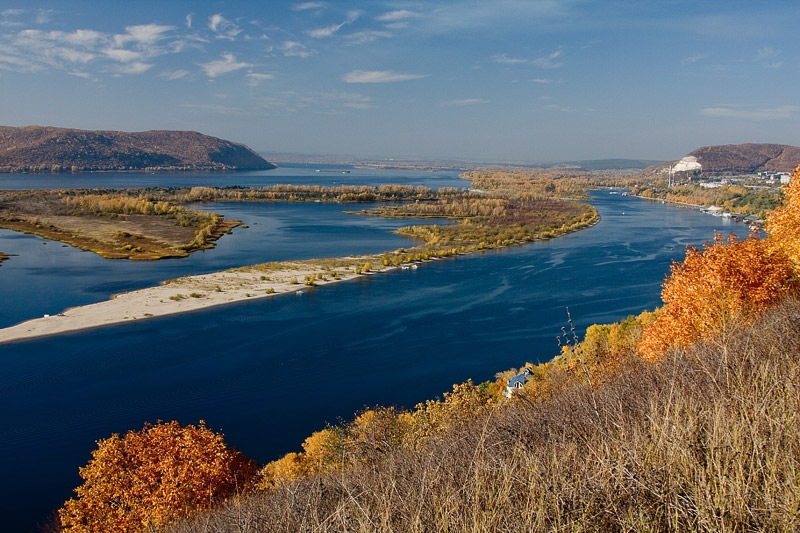 Самарская лука Излучина