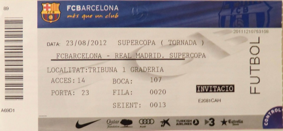 Билеты на матч реал мадрид. Билет на матч Барселоны. Билет на матч Реал Мадрид. Билет на футбол. Билет на матч Барселоны на Камп ноу.