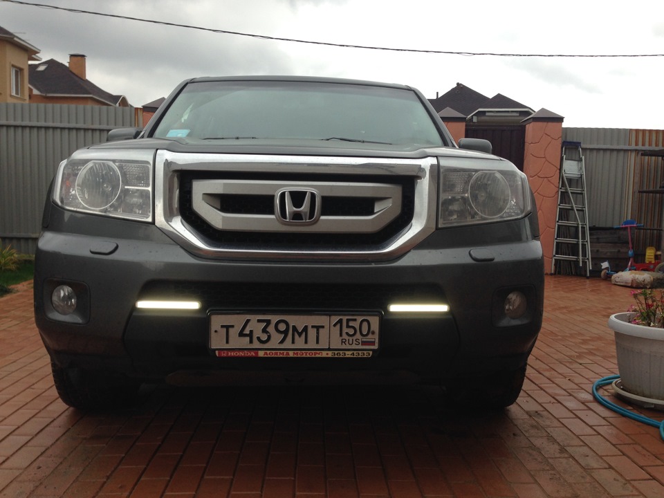 Дневные Ходовые Огни — Honda Pilot (2G), 3,5 л, 2008 года | аксессуары ...