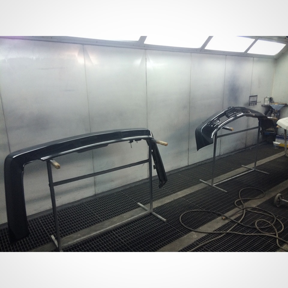 Окраска пластиковых, навесных деталей — Mercedes-Benz S-Class (W126), 5 ...