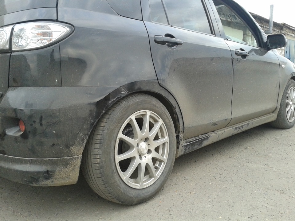 (016) Tein Install — Mazda Demio (2G), 1,5 л, 2005 года | тюнинг | DRIVE2