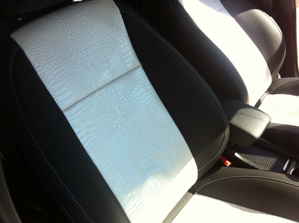 Новые чехлы под заказ на сиденья AGR — Opel Astra J, 1,4 л, 2010 года ...