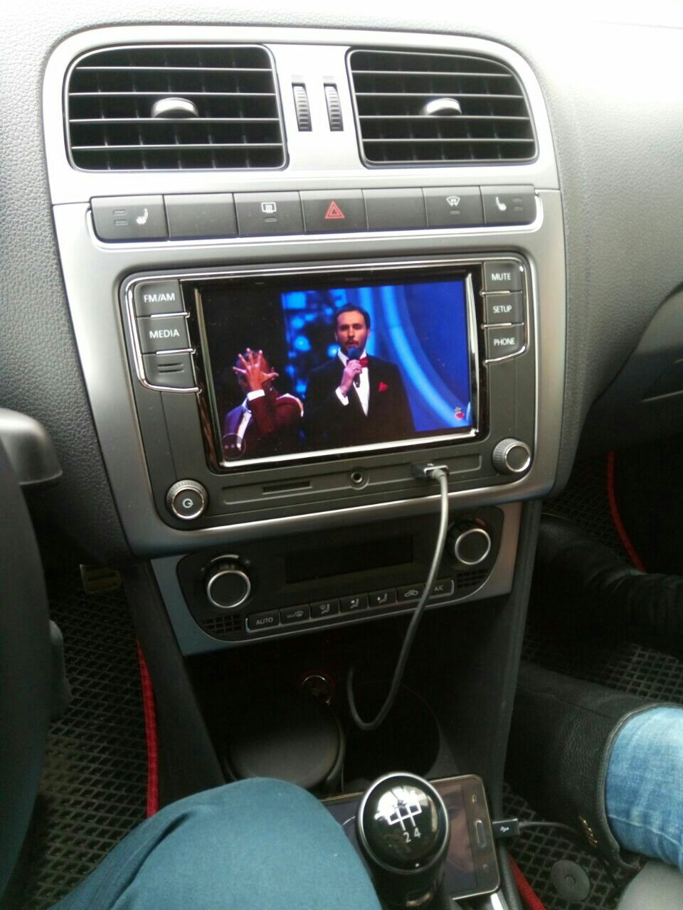 Зеркалирование экрана — Volkswagen Polo Sedan, 1,6 л, 2016 года ...