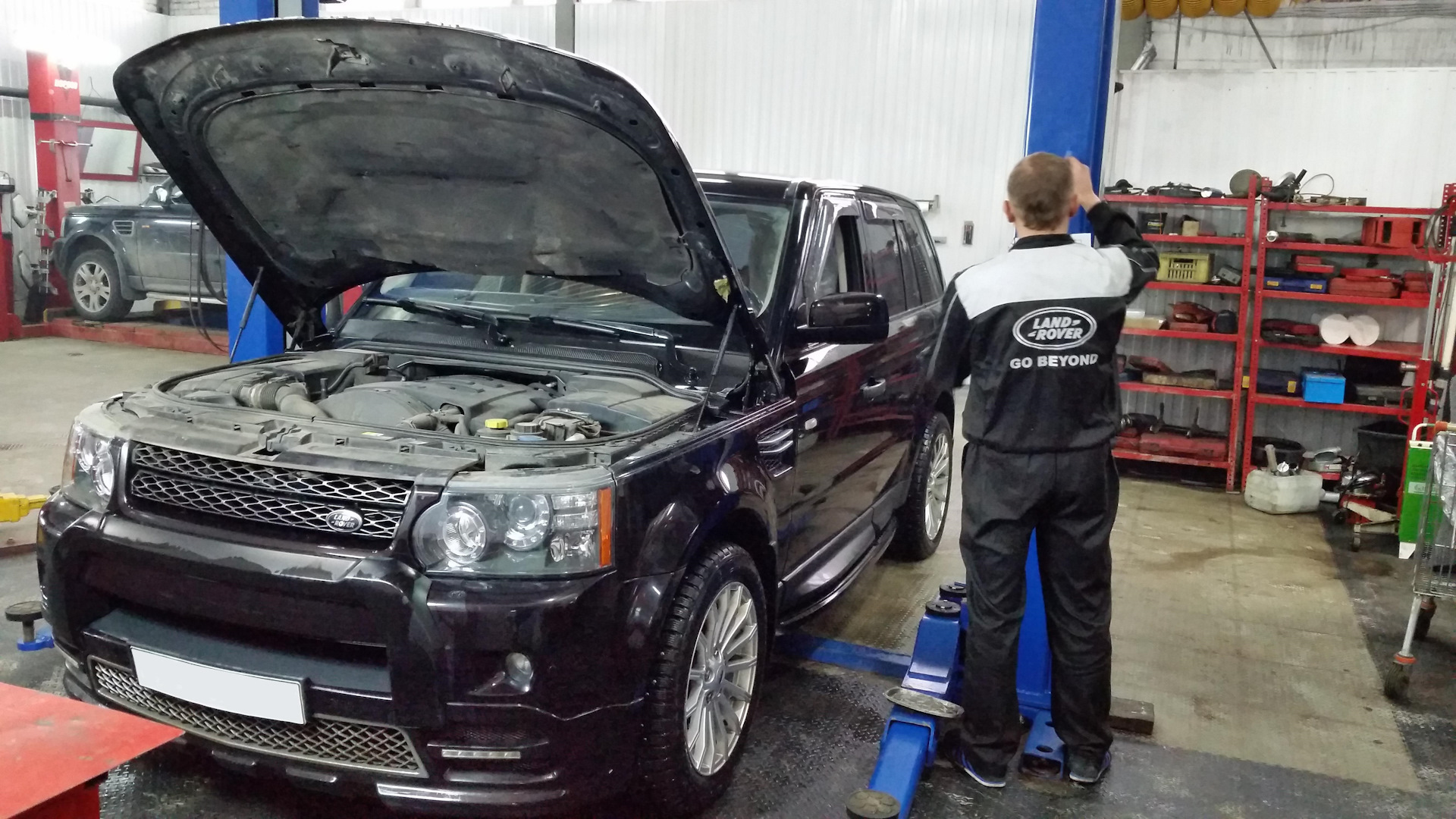 Акпп range rover sport