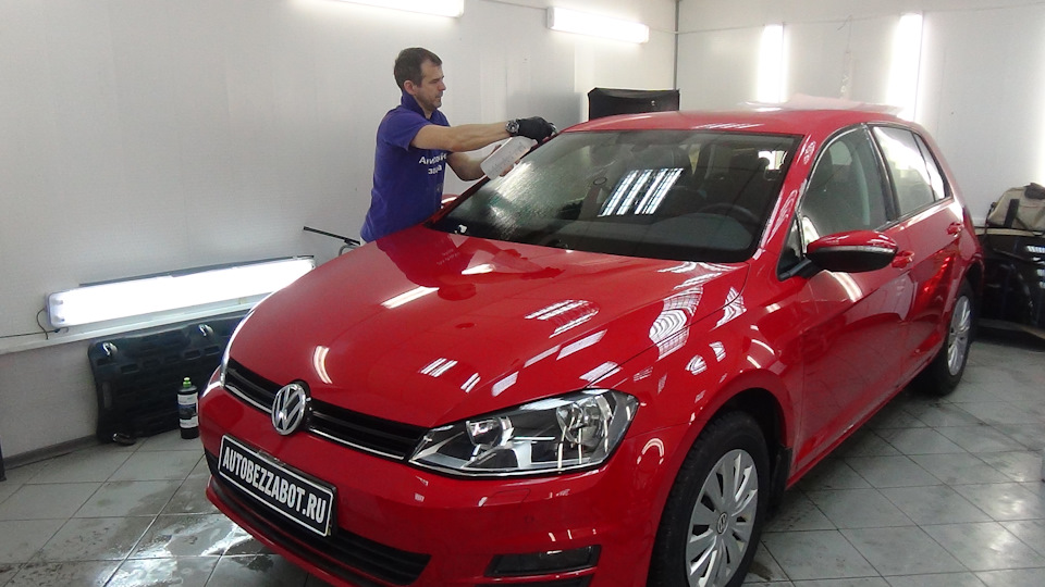 Антидождь на Volkswagen Golf — АвтоБезЗабот на DRIVE2
