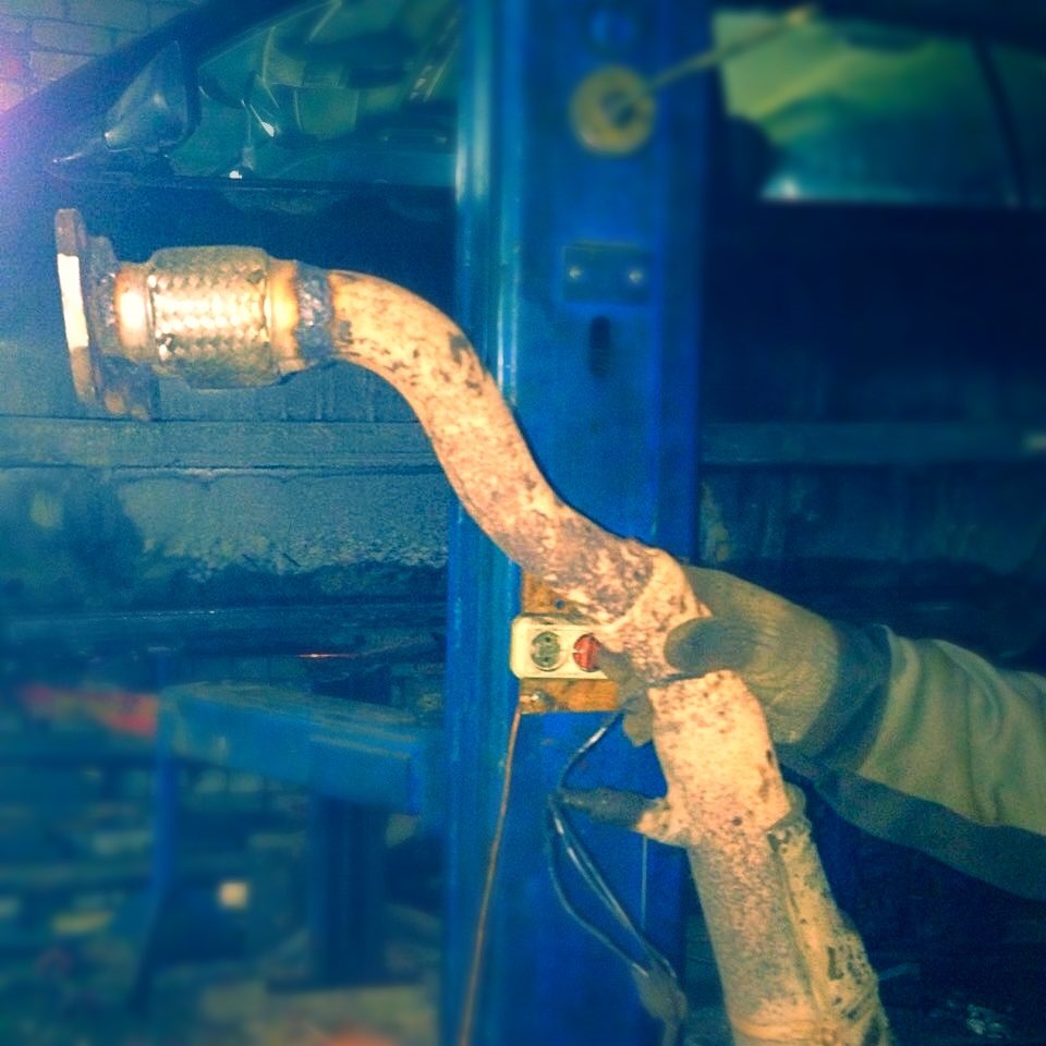 Замена гофры — Volkswagen Golf Mk3 GTI, 2 л, 1995 года | визит на ...