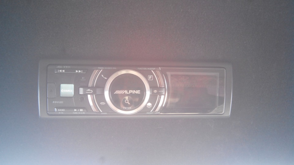 ALPINE IDA X-311 — УАЗ 39094, 2,8 л, 2007 года | автозвук | DRIVE2
