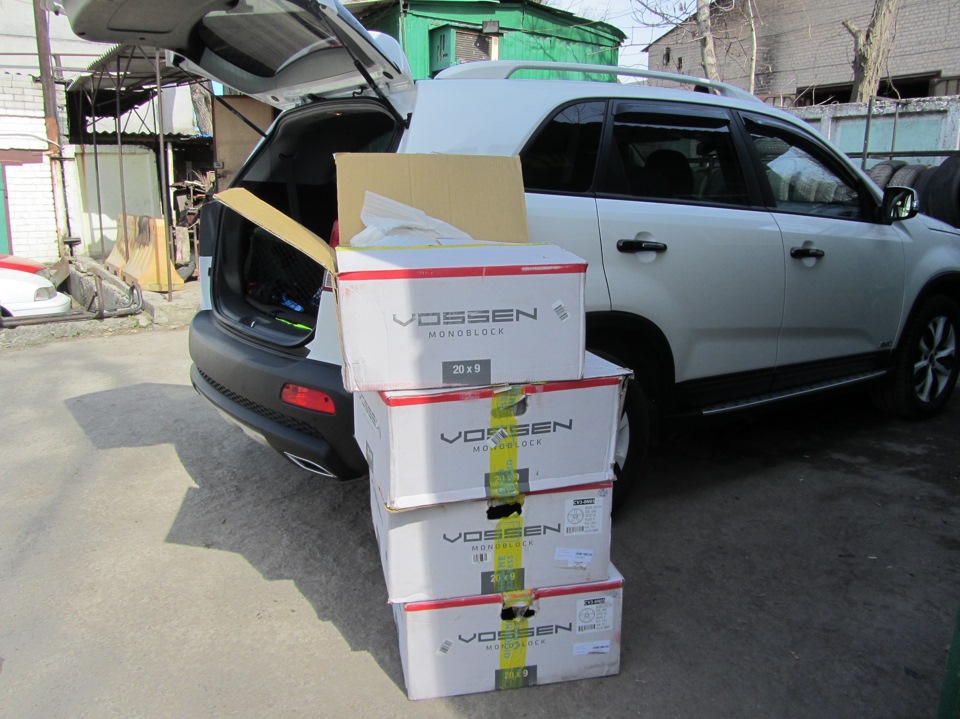 Стопка дисков — KIA Sorento (2G)