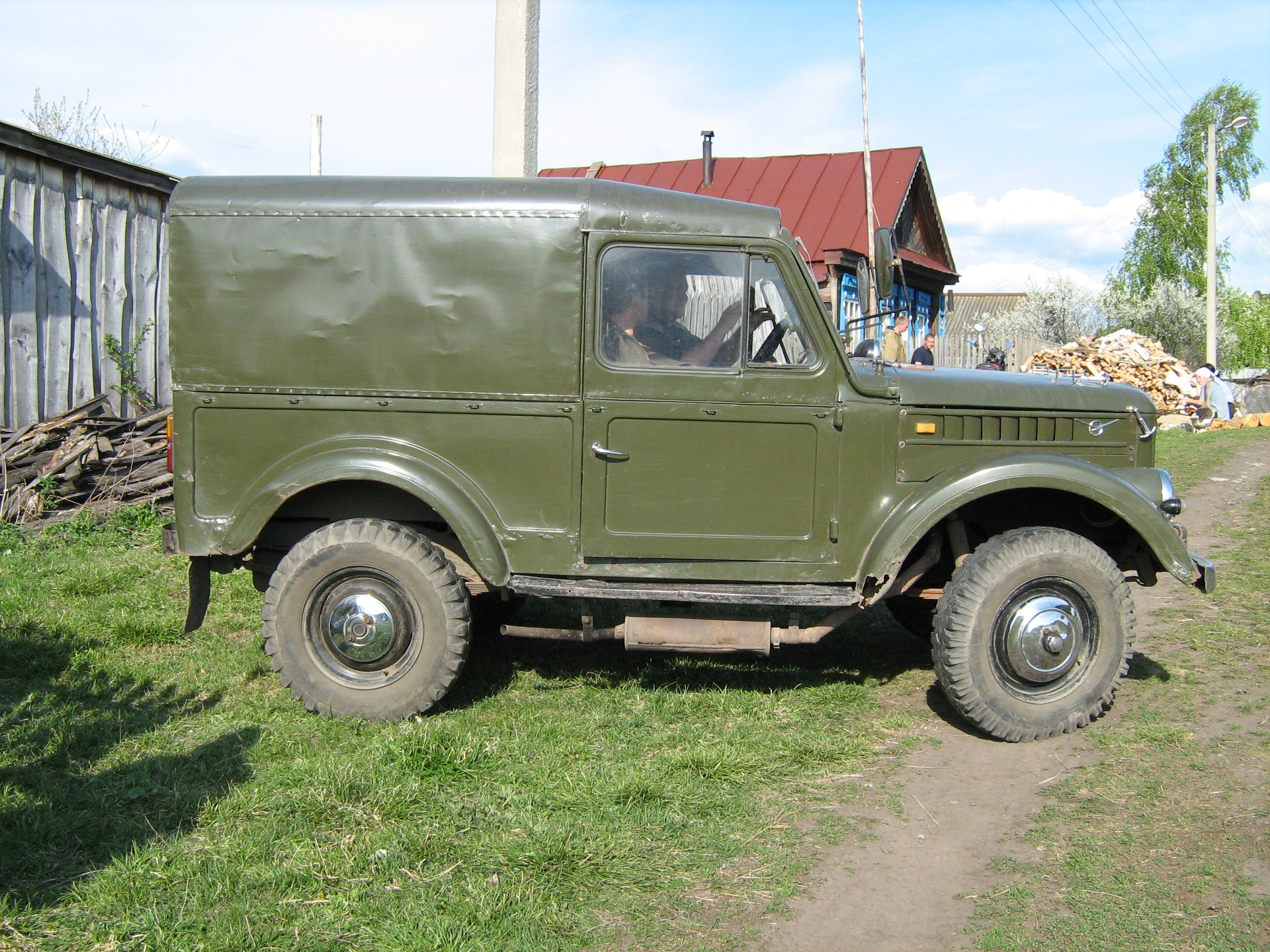 Дом на колесах) — ГАЗ 69, 2,4 л, 1966 года | просто так | DRIVE2