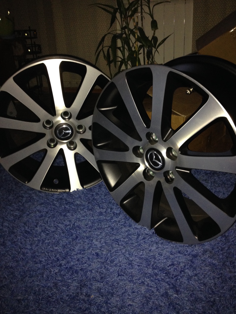 Купил на лето полированные диски (Original) — Mazda 6 (2G) GH, 2 л ...