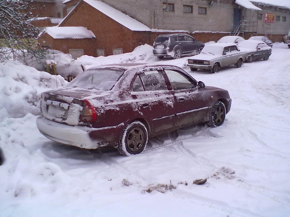 Поездка в Чебоксары — Hyundai Accent (2G), 1,5 л, 2008 года ...