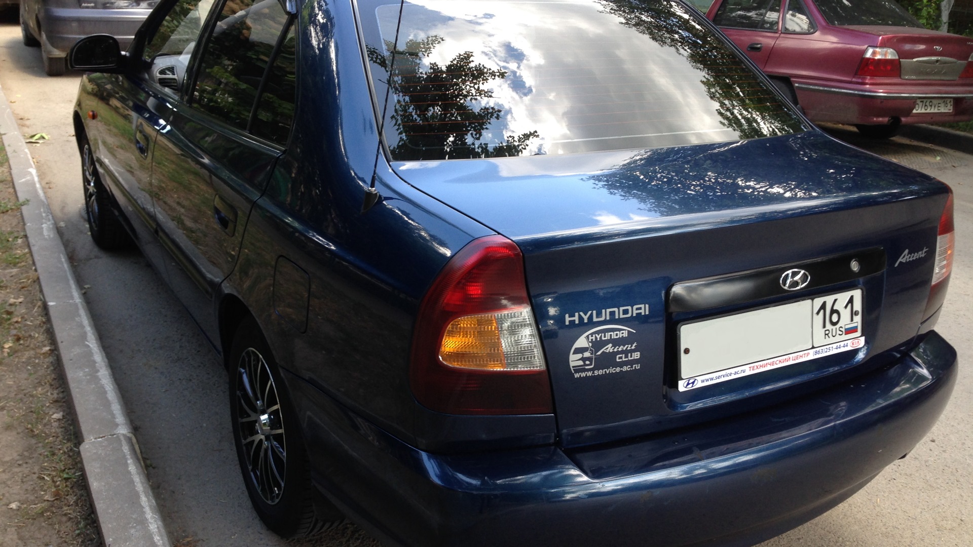 Hyundai Accent (2G) 1.5 бензиновый 2008 | ✫Jet Storm✫ на DRIVE2