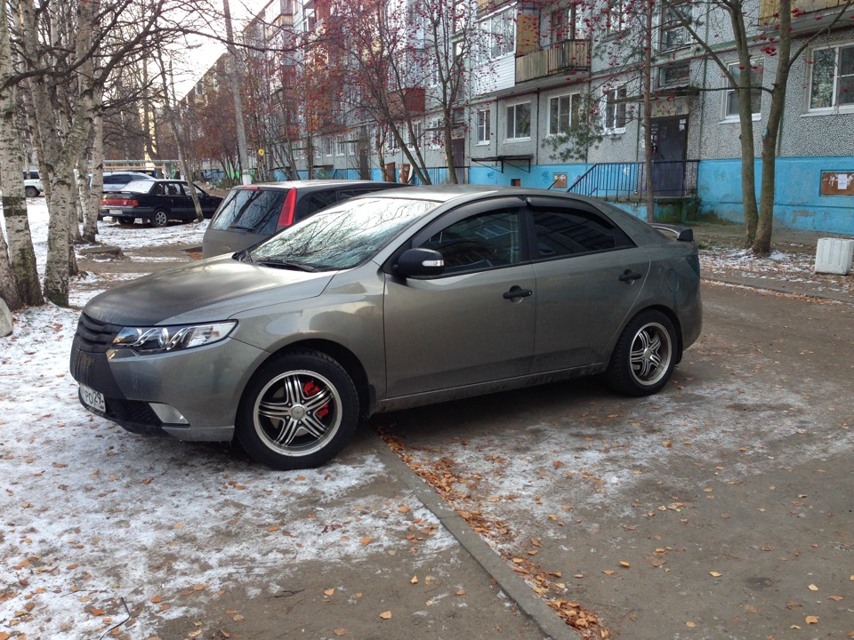 Зимние ботинки — KIA Cerato (2G), 1,6 л, 2010 года | шины | DRIVE2
