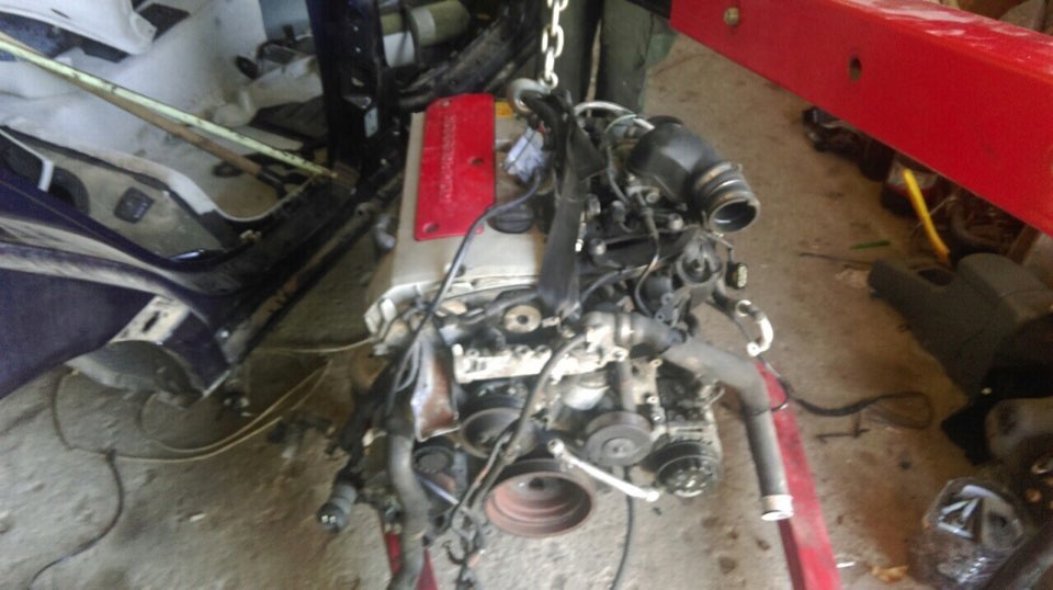 Едет новый мотор — Mercedes-Benz C-class (W203), 2 л, 2000 года ...