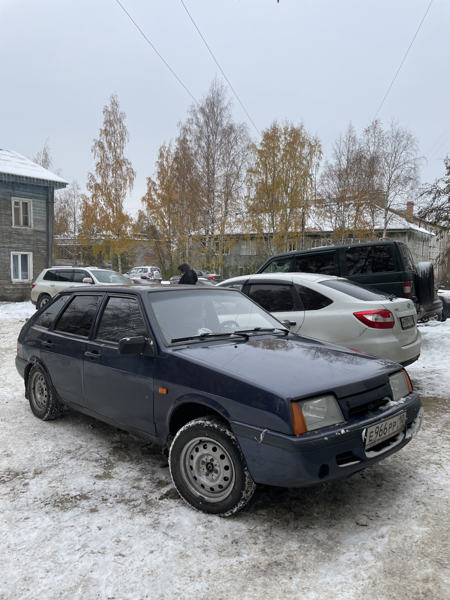 Почти новые штампы R14 и зимняя резина — Lada Baltic, 1,5 л, 1998 года ...