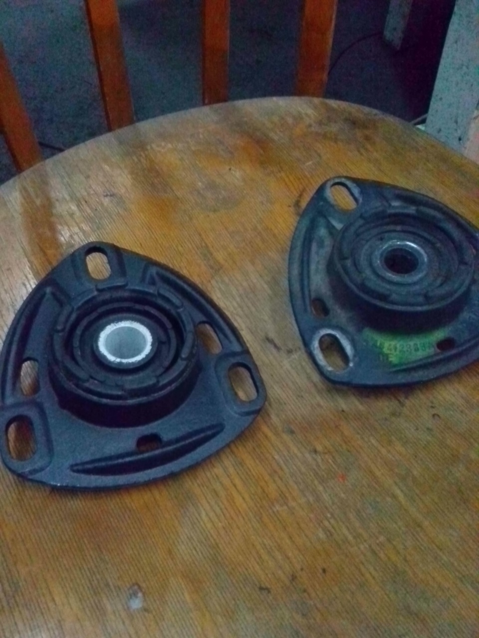 меняем стойки и убираем проставки — Audi 100 Avant (C4), 2,8 л, 1992 ...