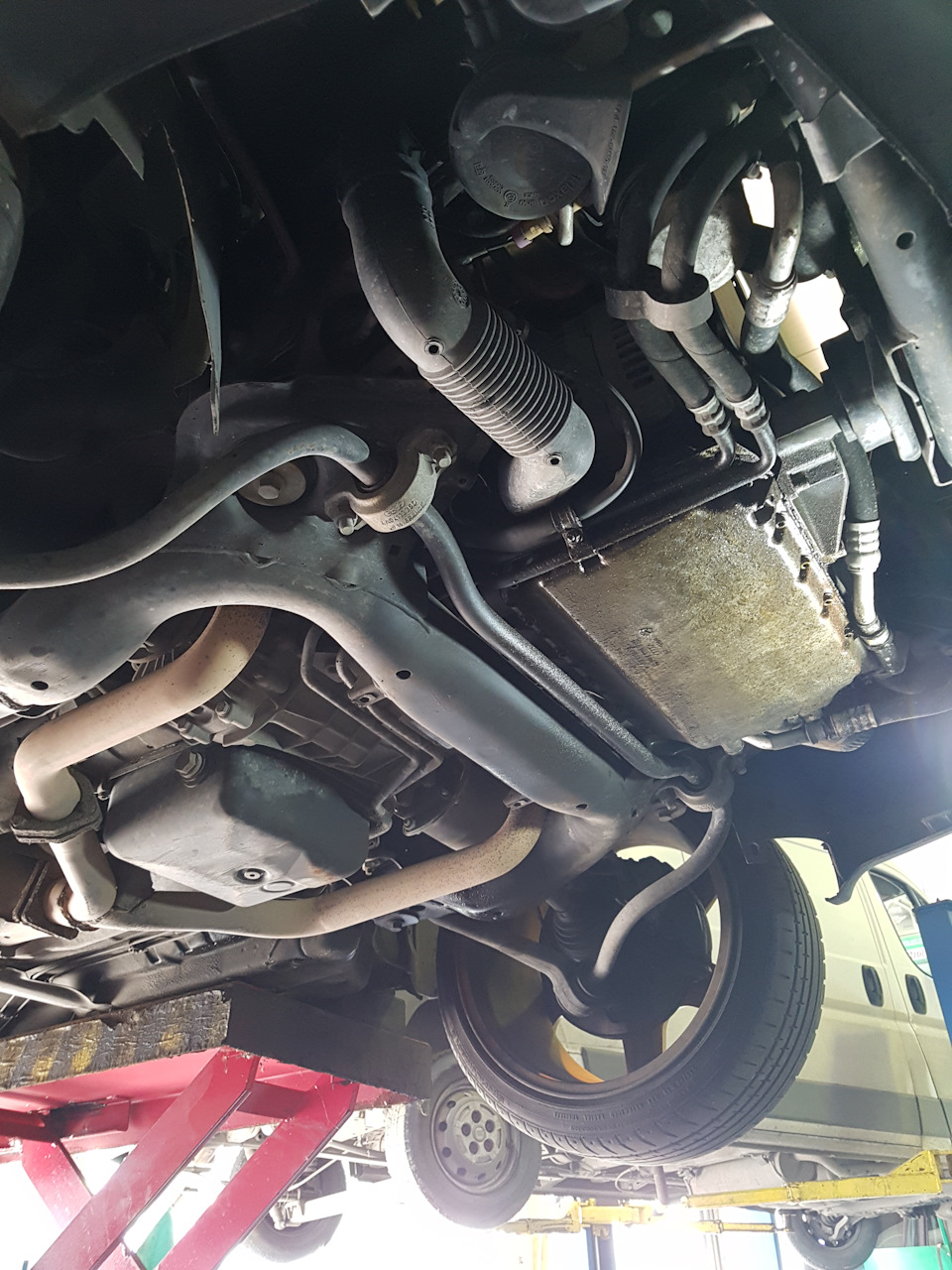 Замена датчиков… И куда же уходит жидкость ГУР((( — Audi A6 (C4), 2,6 л ...