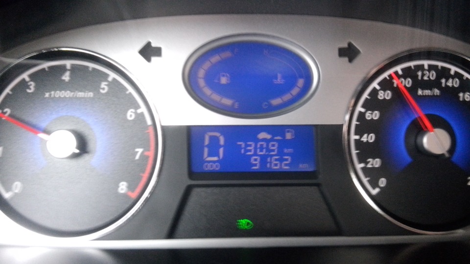 Опять про расход топлива — Geely Emgrand EC7 FE-1, 1,8 л, 2013 года ...