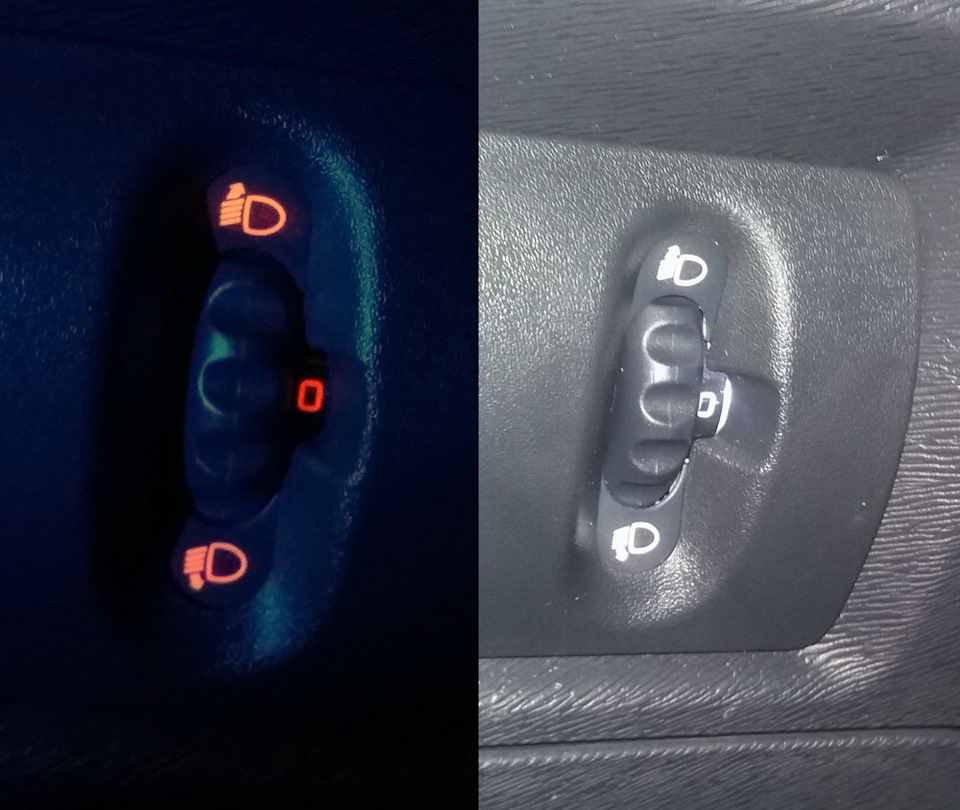 Пересвет блока электрокорректора фар. Замена лампы накаливания на LED ...