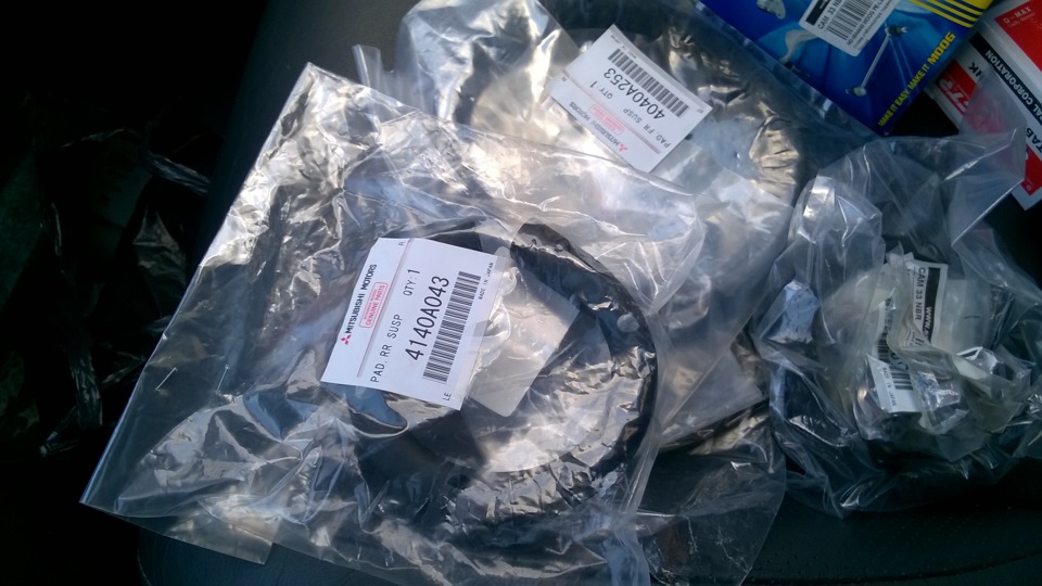 Меняем пружины на Lesjofors часть 1 или список — Mitsubishi Outlander ...