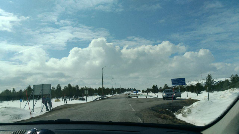 В норвегию через финляндию на авто