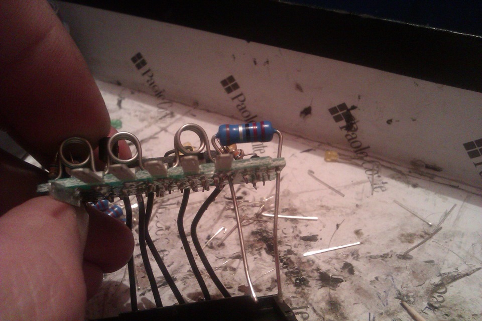 Доработка реле под светодиоды ваз 2114