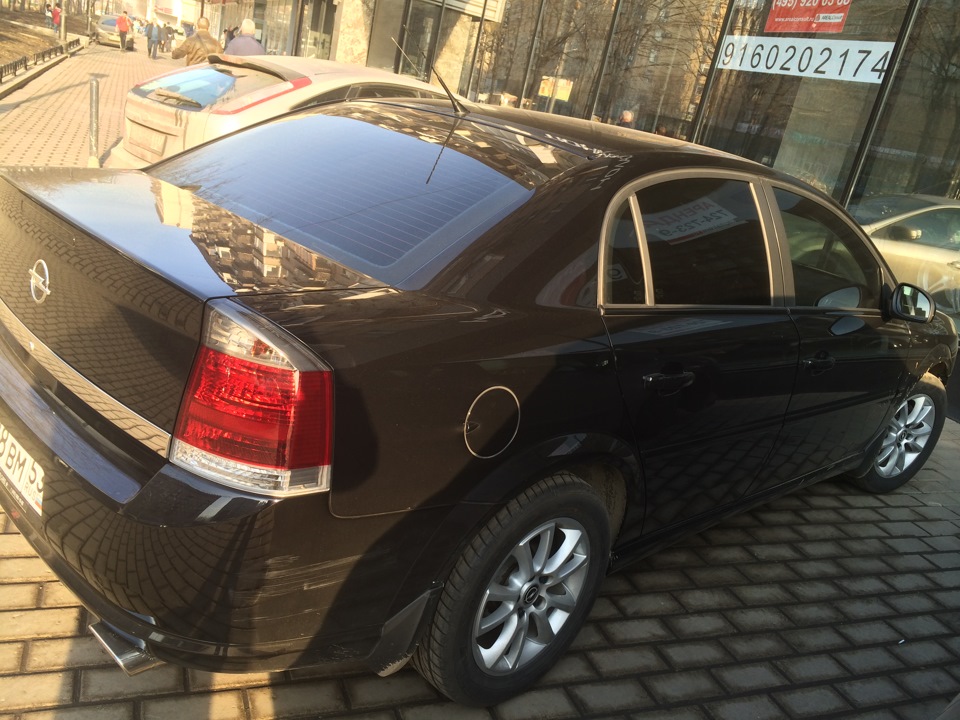Притерли бампер — Opel Vectra C, 1,8 л, 2006 года | ДТП | DRIVE2