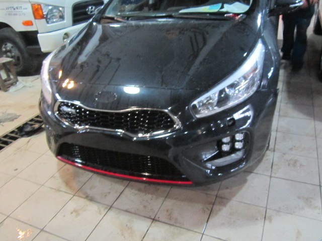 Kia Ceed gt line бампер