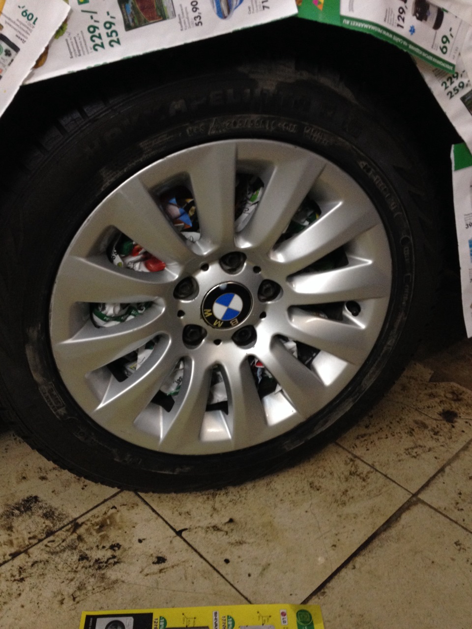 Покраска колес plasti dip — BMW 3 series (E90), 2 л, 2009 года | тюнинг ...