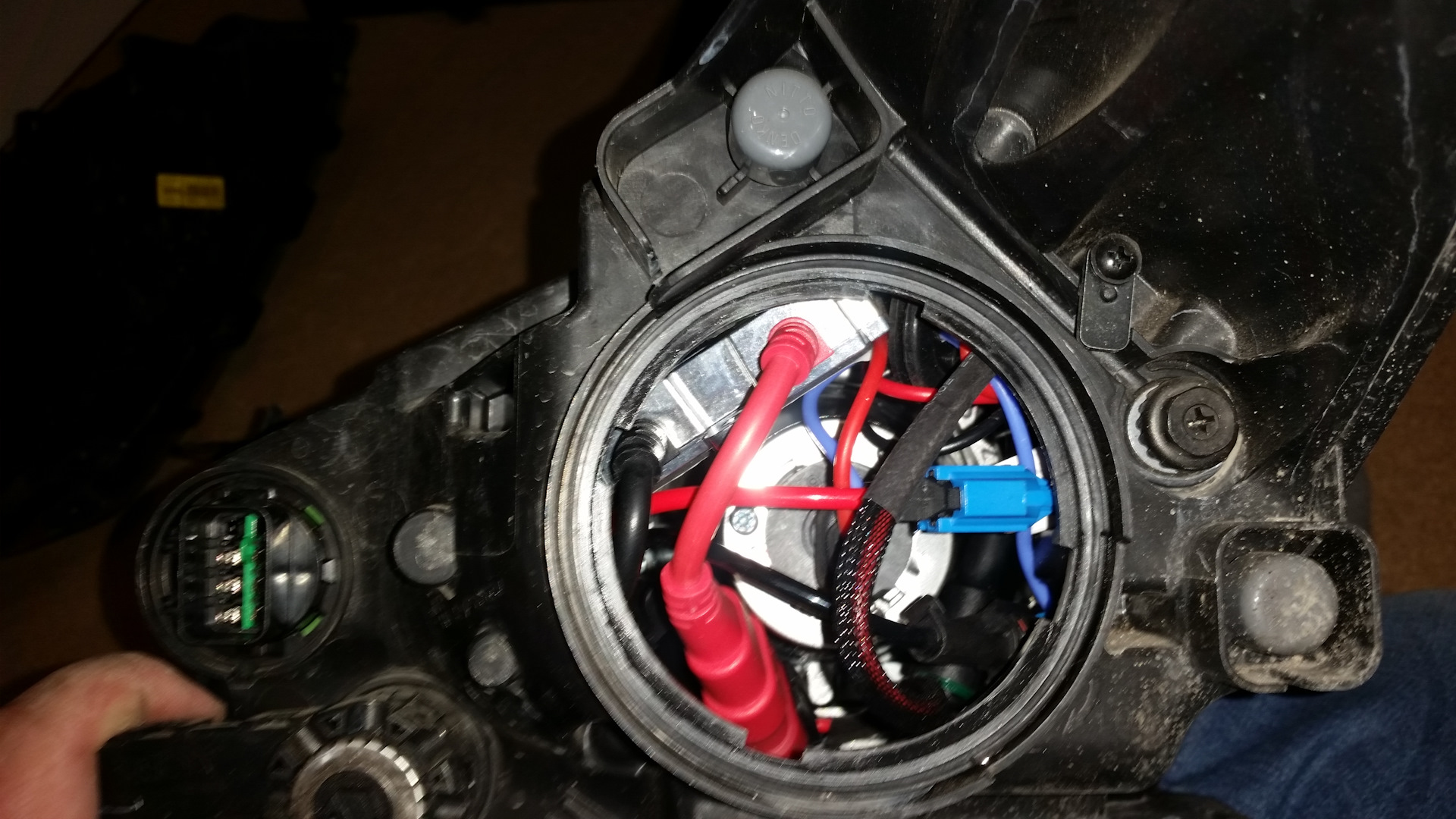 10.КСЕНОН В ГАЛОГЕНОВУЮ ЛИНЗУ И ПТФ. — Hyundai Solaris, 1,6 л, 2016 ...