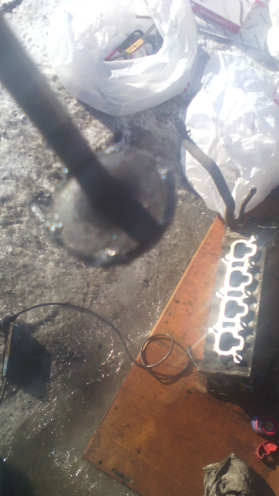 Капитальный ремонт двигателя ZL-DE. Притирка клапанов и замена ...