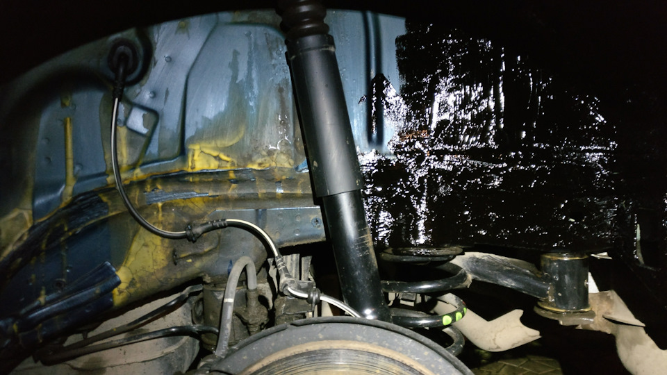 Шумка задних арок и шумка подкрылков — Skoda Octavia Scout (Mk2), 1,8 л ...