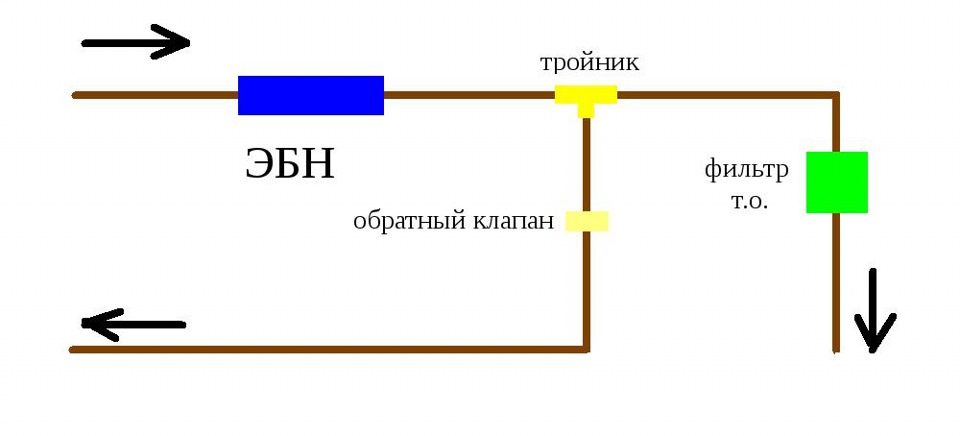 Схема подключения электробензонасоса