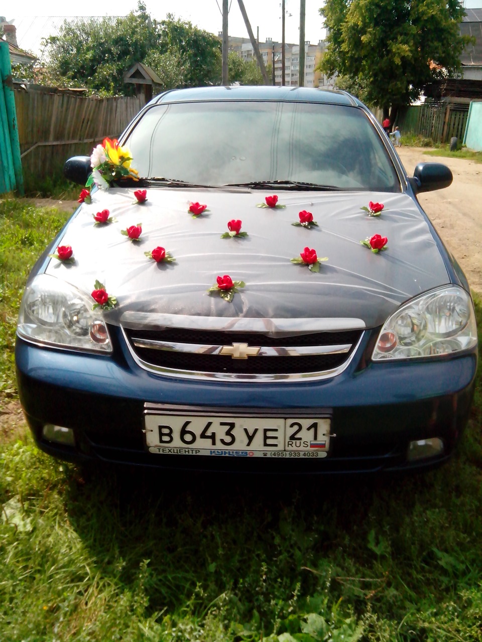 Украсил свое авто на свадьбу — Chevrolet Lacetti Sedan, 1,6 л, 2008 года |  просто так | DRIVE2